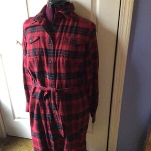 Woolrich flannel dress